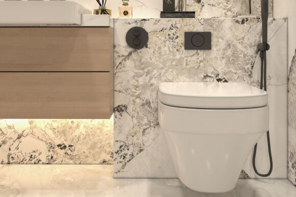 modern bathroom interior design 3d image 3