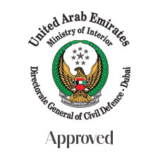 directorate general of civil defence dubai approved