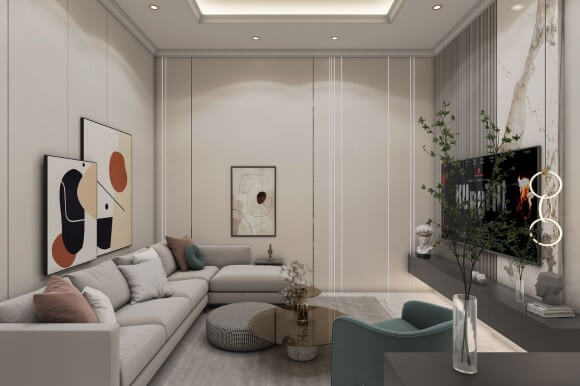 stylish living room interior design image 2