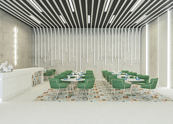interior design portfolio Coffe Shop