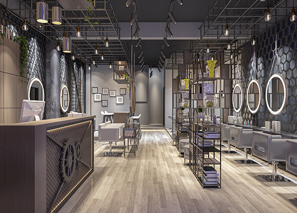 interior design Gents Saloon