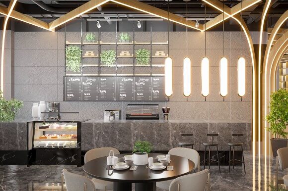 restaurant interior designs 3d image 11